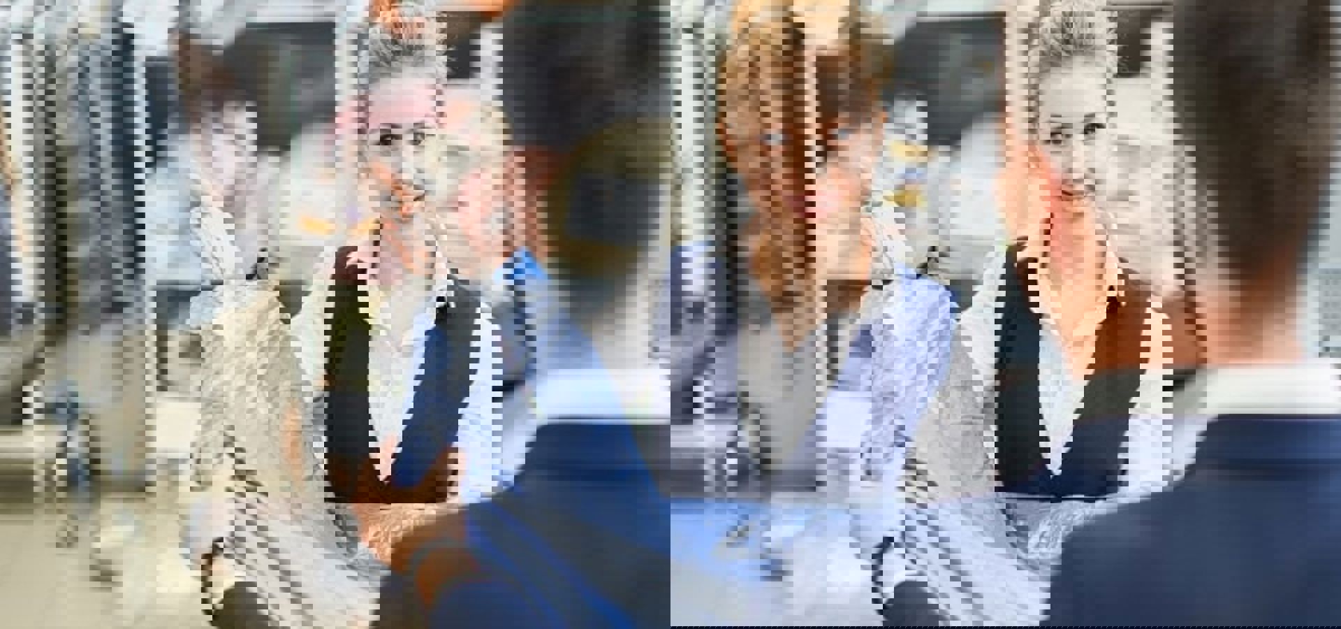 Woman Laundry Worker Delivering Laundry To Client Min